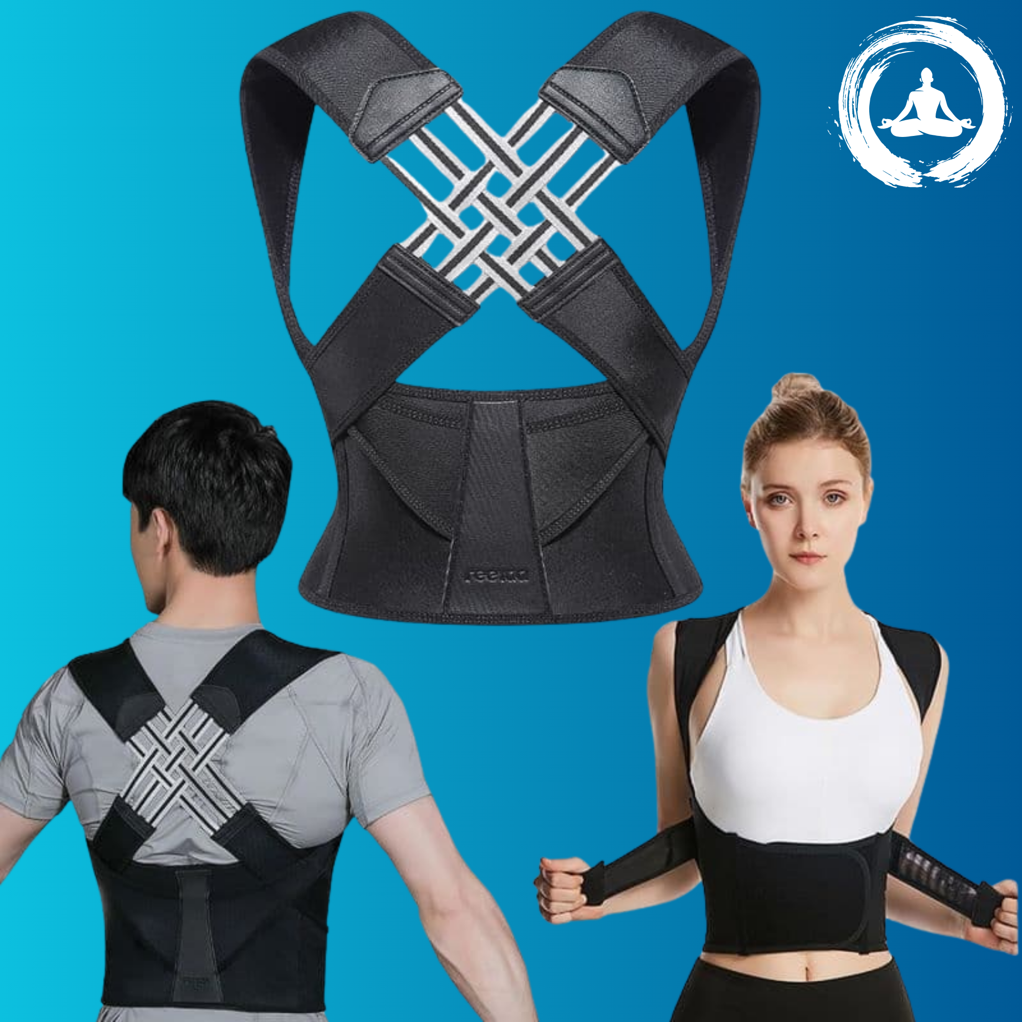 Postura Zen™️ - Correttore posturale con terapia magnetica